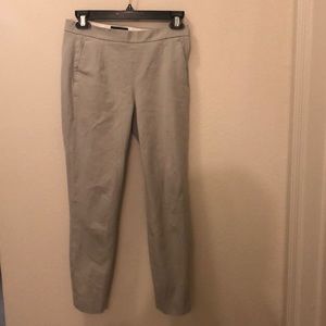 JCrew grey ankle skinny pant size 00